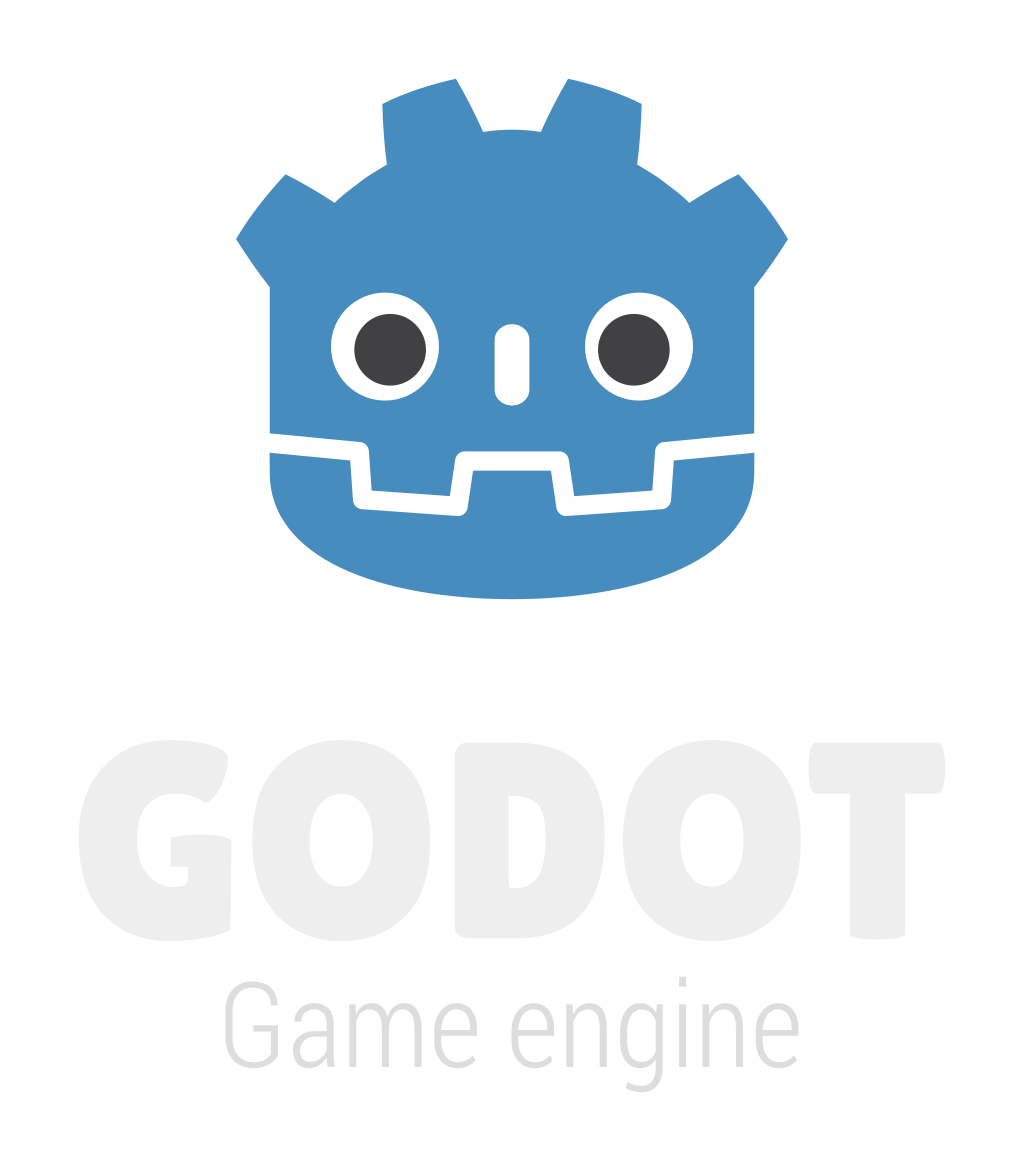 Godot Engine logo (colored for dark backgrounds)